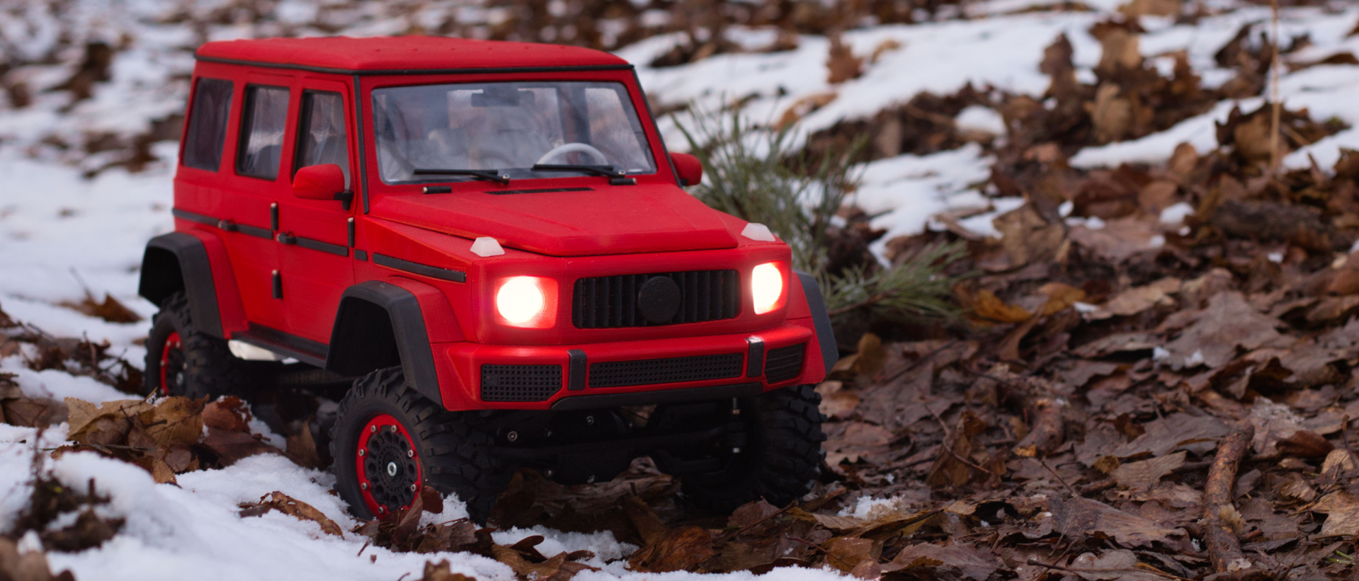 3D printed RC car GECKO